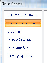 trusted locations